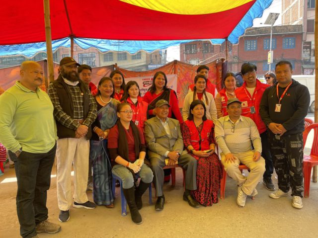 अन्तर्राष्ट्रिय महिला दिवसको अवसरमा कालिमाटी चोकमा रक्तदान