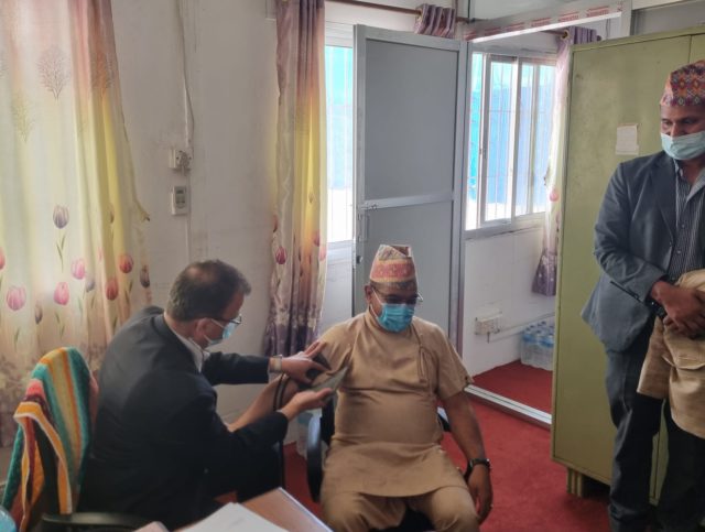 सिंहदरबार परिसर भित्र पुन: सञ्चालनमा आयो हेल्थ डेस्क सेवा