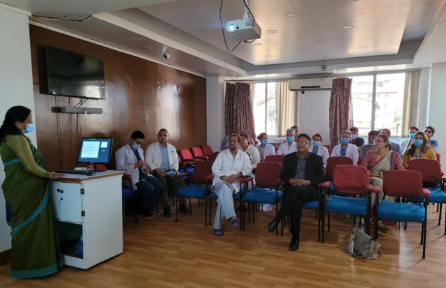 मस्तिष्क मृत्युको अंगदानबाट हुने प्रत्यारोपणबारे अस्पताल-अस्पतालमा गएर अन्तरक्रिया गर्दै प्रत्यारोपण केन्द्र