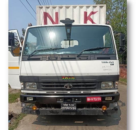 भन्सार छलि ल्याइएको १ करोड ६० लाख बराबरको मेडिकल सामग्री सहित ट्रक नियन्त्रणमा