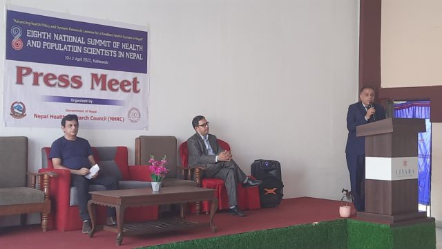 स्वास्थ्य तथा जनसंख्या वैज्ञानिकको आठौं शिखर सम्मेलन आइतबार देखि काठमाडौँमा सुरु हुँदै
