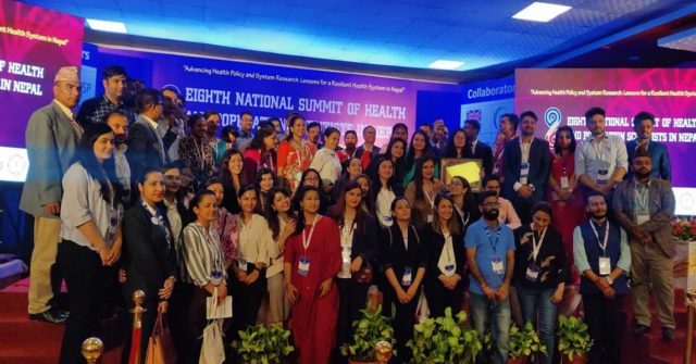 नौ बुँदे घोषणा पत्र जारी गर्दै सकियो स्वास्थ्य तथा जनसंख्या वैज्ञानिकको आठौँ शिखर सम्मेलन