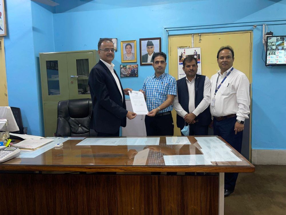 वीर अस्पताल र गेटा मेडिकल कलेज शिक्षण अस्पतालबीच सेवा सञ्चालन सम्वन्धी सम्झौँता