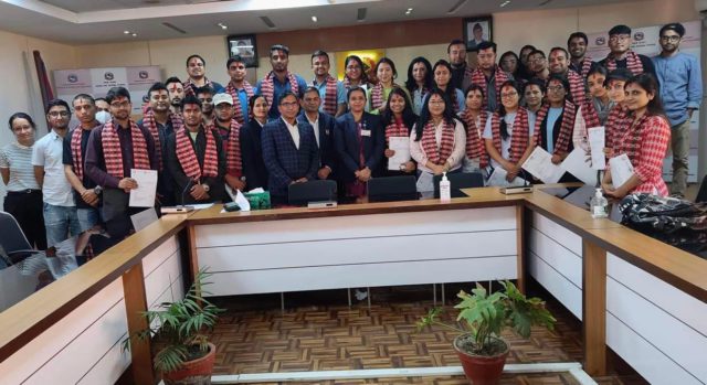 स्वास्थ्यमा एकैपटक ३९ जना नयाँ अधिकृत स्तरका कर्मचारीको नियुक्ती