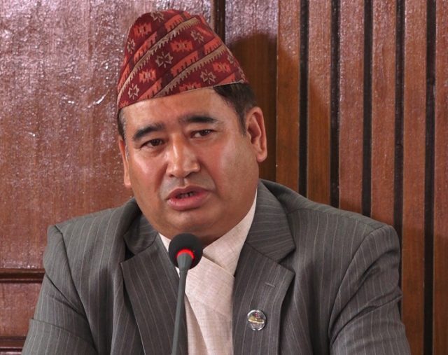 पर्यटनमन्त्री श्रेष्ठले मरणोपरान्त अङ्गदान गर्ने