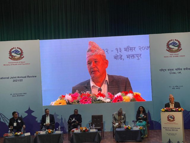 आधारभूत स्वास्थ्य सेवाबाट अझै पनि थुप्रै जनता बन्चित छन् : स्वास्थ्यमन्त्री खापुङ