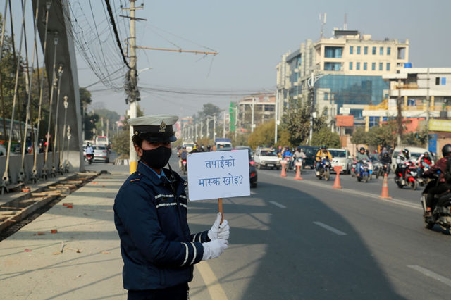 तपाईंको मास्क खोइ अभियान फेरि सुरु ?