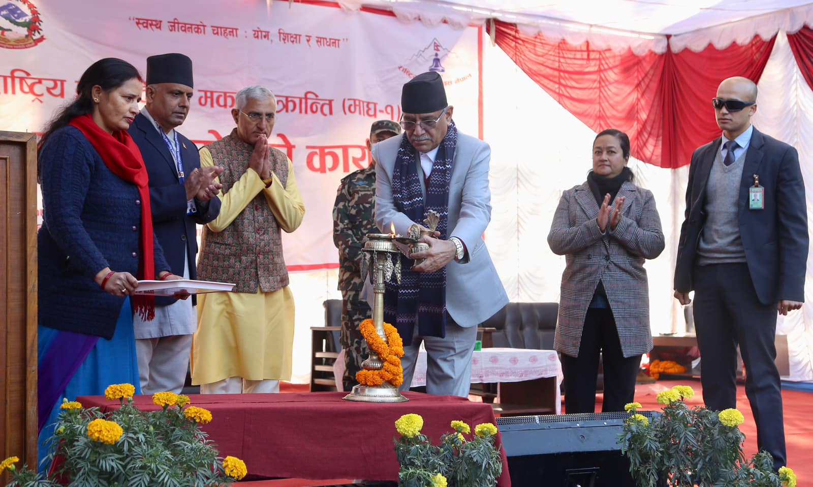 शारीरिक तथा मानसिक रुपमा स्वस्थ रहन योगको भूमिका महत्वपूर्ण : प्रधानमन्त्री