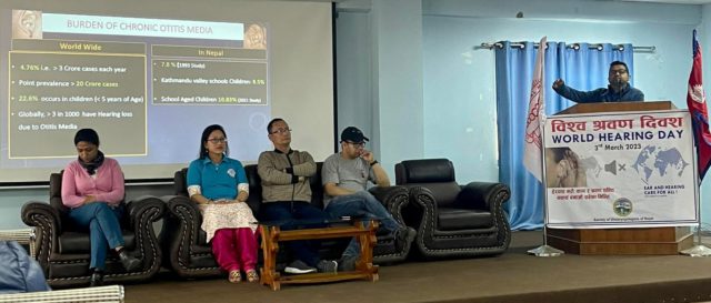 ‘६० प्रतिशत बढी बहिरोपन रोकथाम गर्न सकिन्छ’