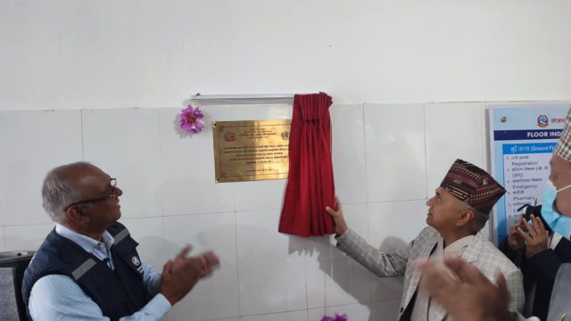 डब्लुएचओद्धारा इलेक्ट्रोनिक मेडिकल रेकर्ड संक्रामक तथा सरुवा रोग अस्पताल पोखरालाई हस्तान्तरण