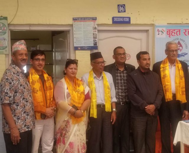 नेपाल भारत मैत्री संघ काभ्रे शाखाद्धारा बृहत रक्तदान कार्यक्रमको आयोजना