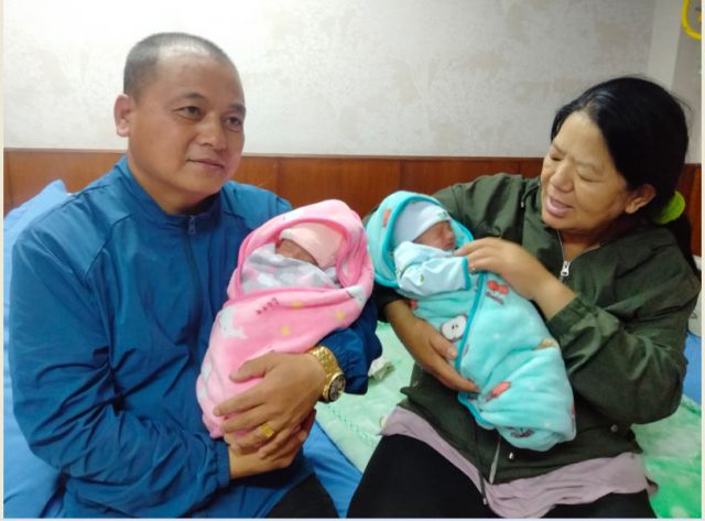 नर्भिकको आईभीएफ सेन्टरमा ५२ वर्षीया महिलाले जन्माइन् जुम्ल्याहा सन्तान