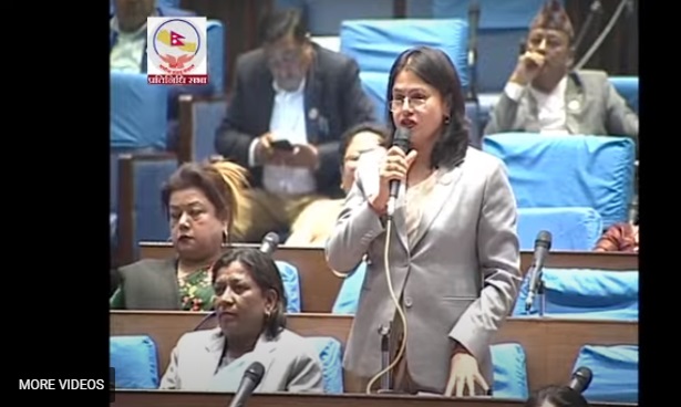 संसदको सून्य समयमा सांसद नागिनाले भनिन्, ‘सुर्तीजन्य पदार्थमा करको दर बढाइयोस्’