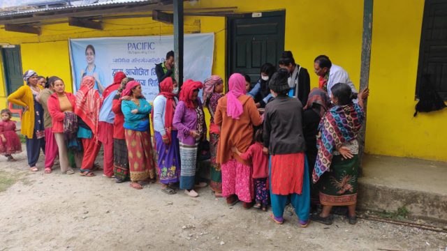 म्याग्दीमा प्यासिफिक क्लिनिकको क्यान्सर जाँच सम्बन्धी निशुल्क शिविर