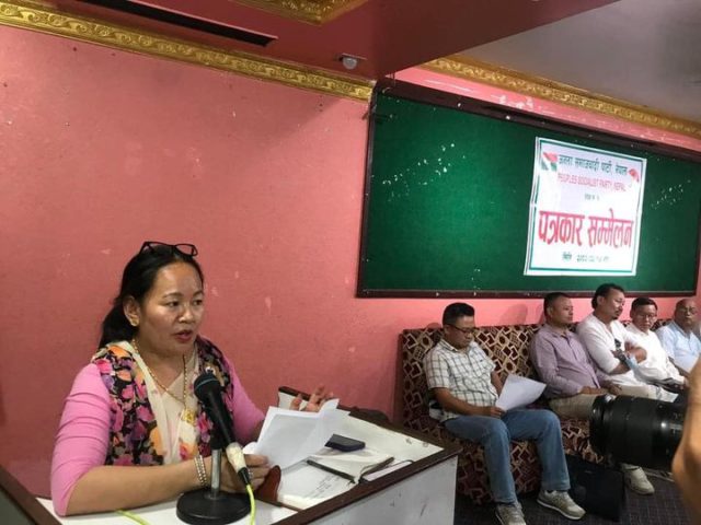 कोशी प्रदेशको स्वास्थ्य मन्त्री निर्मला लिम्बूले दिईन पदबाट राजिनामा