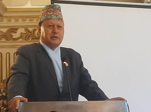 सुर्तीजन्य पदार्थबाट उठ्ने करको रकम मन्त्रालयले प्राप्त गर्नुपर्छ : स्वास्थ्यमन्त्री बस्नेत