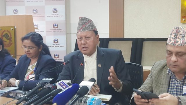 स्वास्थ्य मन्त्री बस्नेतको दावी, ‘सुर्तीजन्य पदार्थमा यसपटक १० प्रतिशत कर बढ्यो’