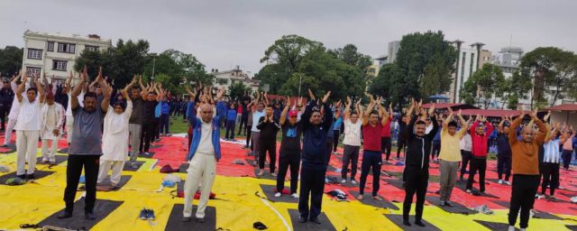 योगलाई जीवनको अभिन्न अङ्गका रूपमा अनुशरण गरौँ : उपप्रधानमन्त्री श्रेष्ठ