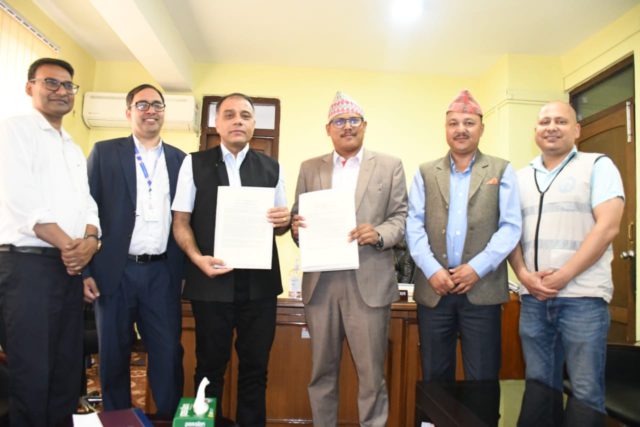 स्वास्थ्य अनुसन्धानका क्षेत्रमा काम गर्न परिषद् र प्रतिष्ठानबीच सम्झौँता