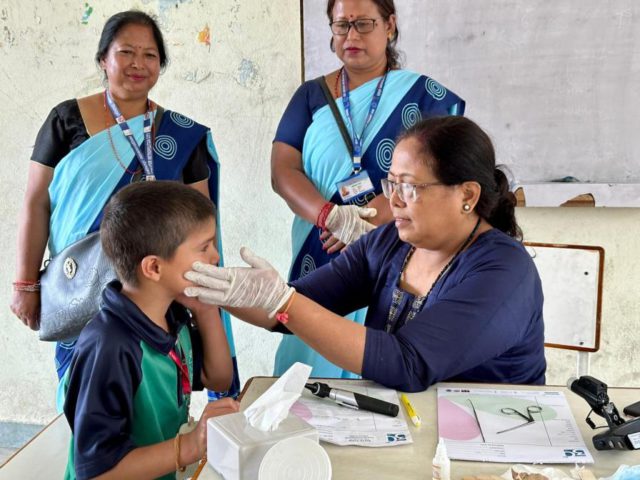सानेपामा निःशुल्क स्वास्थ्य शिविर, २ सय बढी लाभान्वित