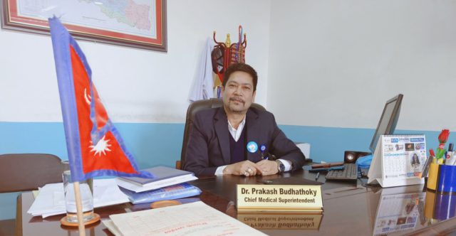 स्वास्थ्य तथा जनसंख्या मन्त्रालयको प्रवक्ता बने डा. प्रकाश बुढाथोकी