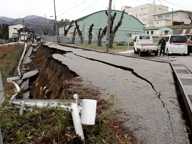 जापानमा भूकम्पमा परी मृत्यु हुनेको संख्या ६४ पुग्यो