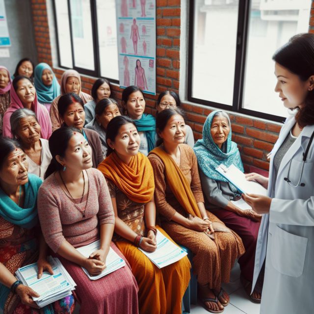 नेपालमा ११ प्रतिशत महिलाको पाठेघरको मुखको क्यान्सरको स्क्रिनिङ