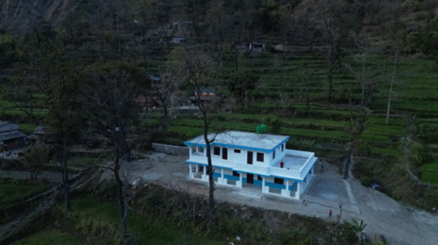म्याग्दी : बाबियाचौर स्वास्थ्य चौकी भवन निर्माण
