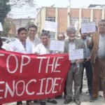 नेपाली चिकित्सकहरुद्धारा प्यालेस्टाइनमाथि इजराइलले गरेको आक्रमणको बिरोध