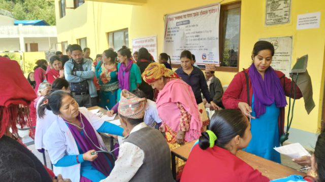 ललितपुरको गोटिखेलमा बृहत जनस्वास्थ्य अभियान सम्पन्न