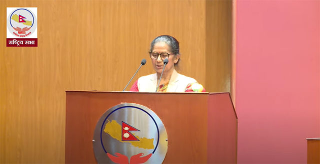 राष्ट्रिय सभामा ‘निःशुल्क स्वास्थ्य उपचारको सुनिश्चितता सम्बन्धी’ संकल्प प्रस्ताव पेश
