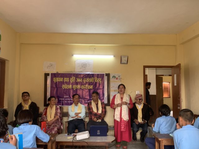 सुर्ती नियन्त्रणमा युवा सृजनशील सक्रिय हुँदै