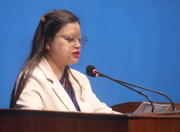 बजेटमा जलन उपचार कोषको व्यवस्था गर्न सांसद कंसाकारको माग