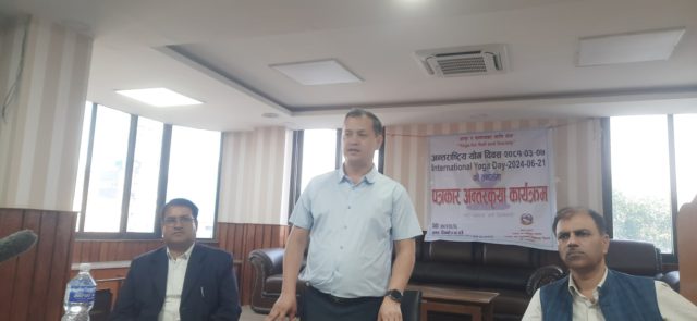 ‘नसर्ने रोगको न्युनिकरण गर्ने एउटा मुख्य आधार योग हुन सक्छ’