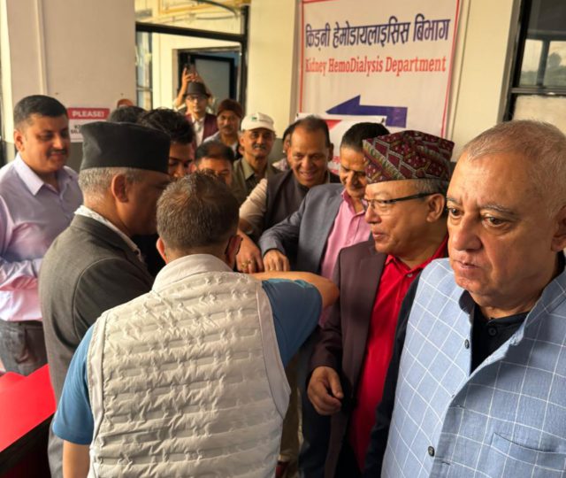 बीपी स्मृति दिवसको अवसर पारेर बीपी स्मृति अस्पतालले सञ्चालनमा ल्यायो हेमोडायलासिस सेवा