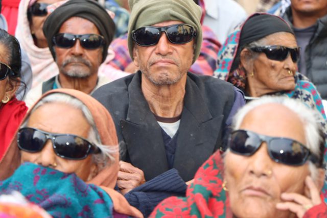 नेपाल नेत्रज्योति संघद्धरा एक बर्षमा ३४ हजार बढि आँखाको निःशुल्क शल्यक्रिया