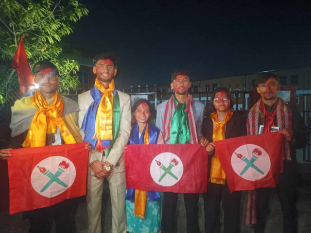 आयुर्वेद क्याम्पसमा नेविसंघको प्यानल नै विजयी