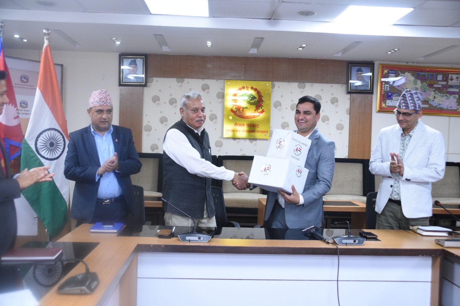 सिकलसेलका लागि निःशुल्क भ्याक्सिन वितरण प्रक्रिया सुरु