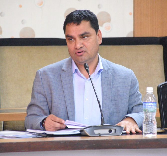 सरकारी अस्पतालका जग्गा अतिक्रमण रोक्न स्वास्थ्य मन्त्री पौडेलको सक्रियता