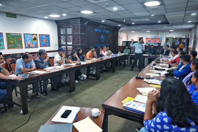 सडक सुरक्षाको विषयमा विश्व स्वास्थ्य संगठन र स्वास्थ्य पत्रकार मञ्चका सदस्यबीच छलफल