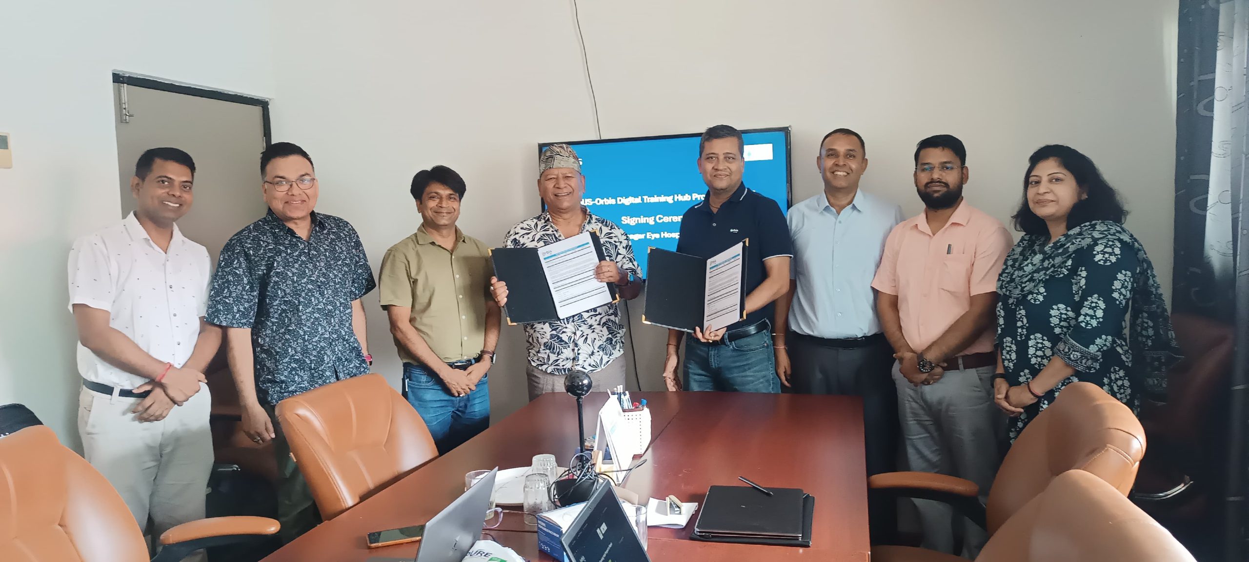 आँखा स्वास्थ्य सम्बन्धी विश्वस्तरीय डिजिटल तालीम अब नेपालमै सञ्चालनमा आउने