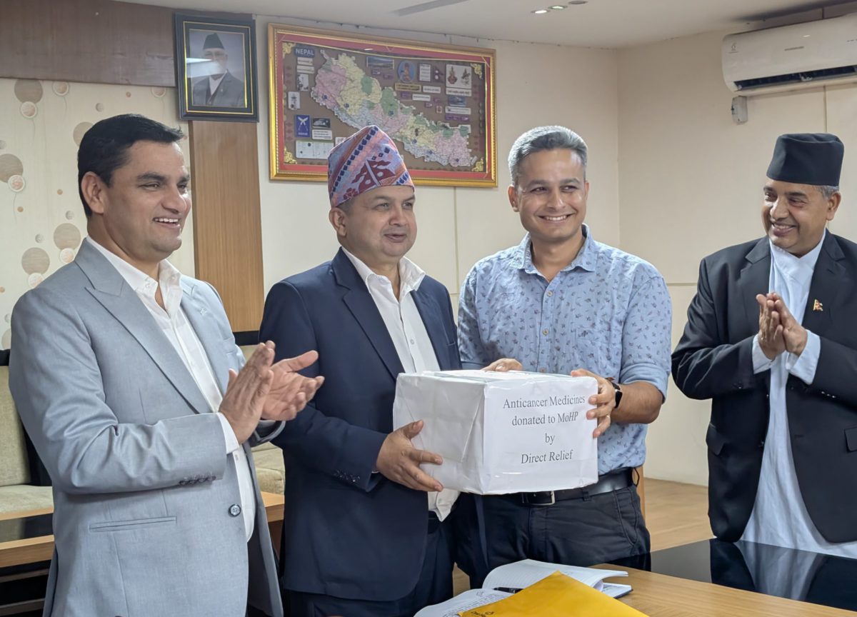 अब क्यान्सरका ३७ प्रकारका औषधी निःशुल्क