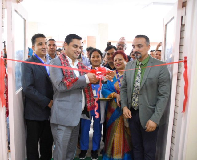 स्वास्थ्य मन्त्री पौडेलद्वारा त्रिवि शिक्षण अस्पतालमा इर्मजेन्सी १५ शैय्या र आधुनिक एमआरआईको उद्घाटन