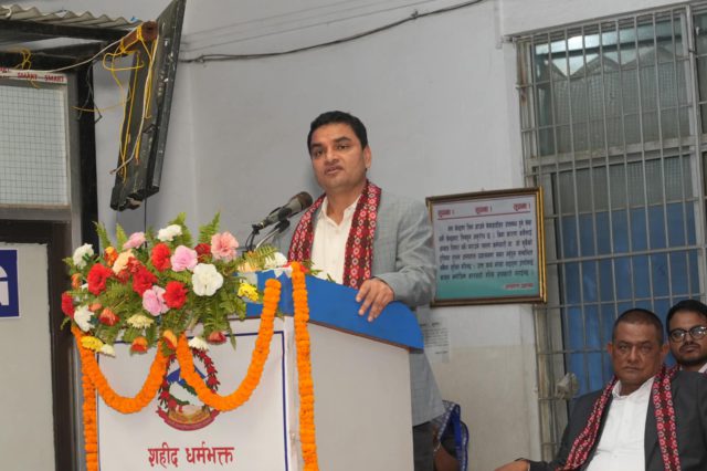 प्रत्यारोपण केन्द्रलाई प्रतिष्ठान बनाउनु पर्ने पक्षमा स्वास्थ्य मन्त्री पौडेल