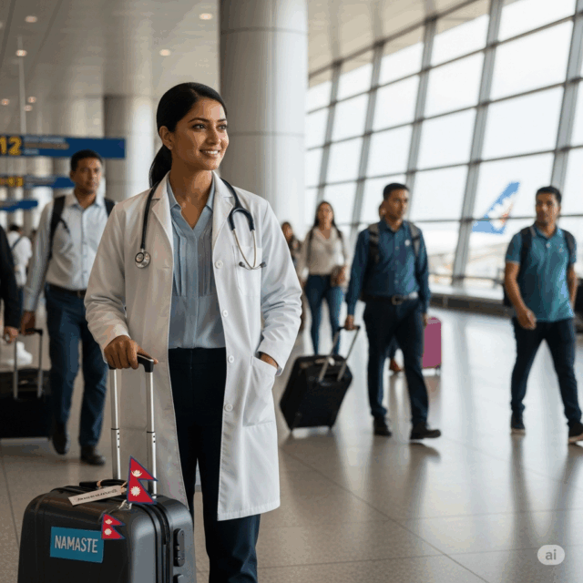 नेपालबाट बर्षमा बाहिरिन्छन् अढाई हजार बढी डाक्टर, सबैभन्दा बढी कुन देशमा ?