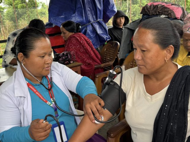 स्याङ्जाको कालीगण्डकीमा निःशुल्क स्वास्थ्य शिविर, २०० बढी लाभान्वित