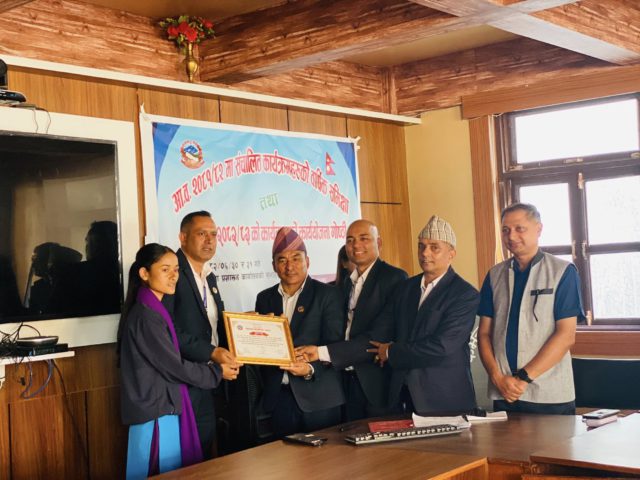 स्वास्थ्यमा ‘पाल्पा प्रथम’ भयो पूर्वखोला