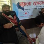 रसुवा पुगेर प्रेमसागरले गरे १८४ औँ पटक रक्तदान