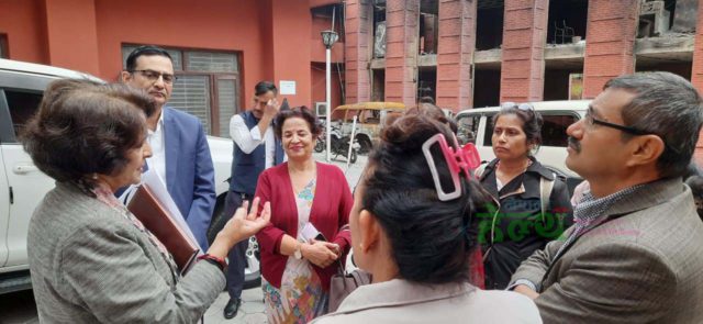 नर्सिङ संघ र अफिन नेतृत्वसंग जब स्वास्थ्य मन्त्री डा. शर्माको जम्का भेट भयो….