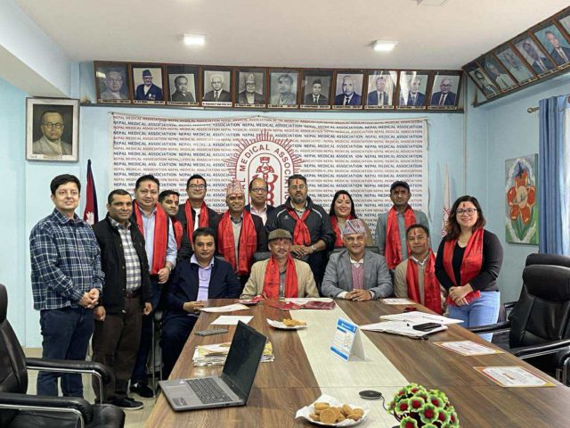 जीपी डाक्टरहरुको एसोसिएसनमा नयाँ कार्यसमिति, अध्यक्षमा आए डा. विश्वराज दवाडी